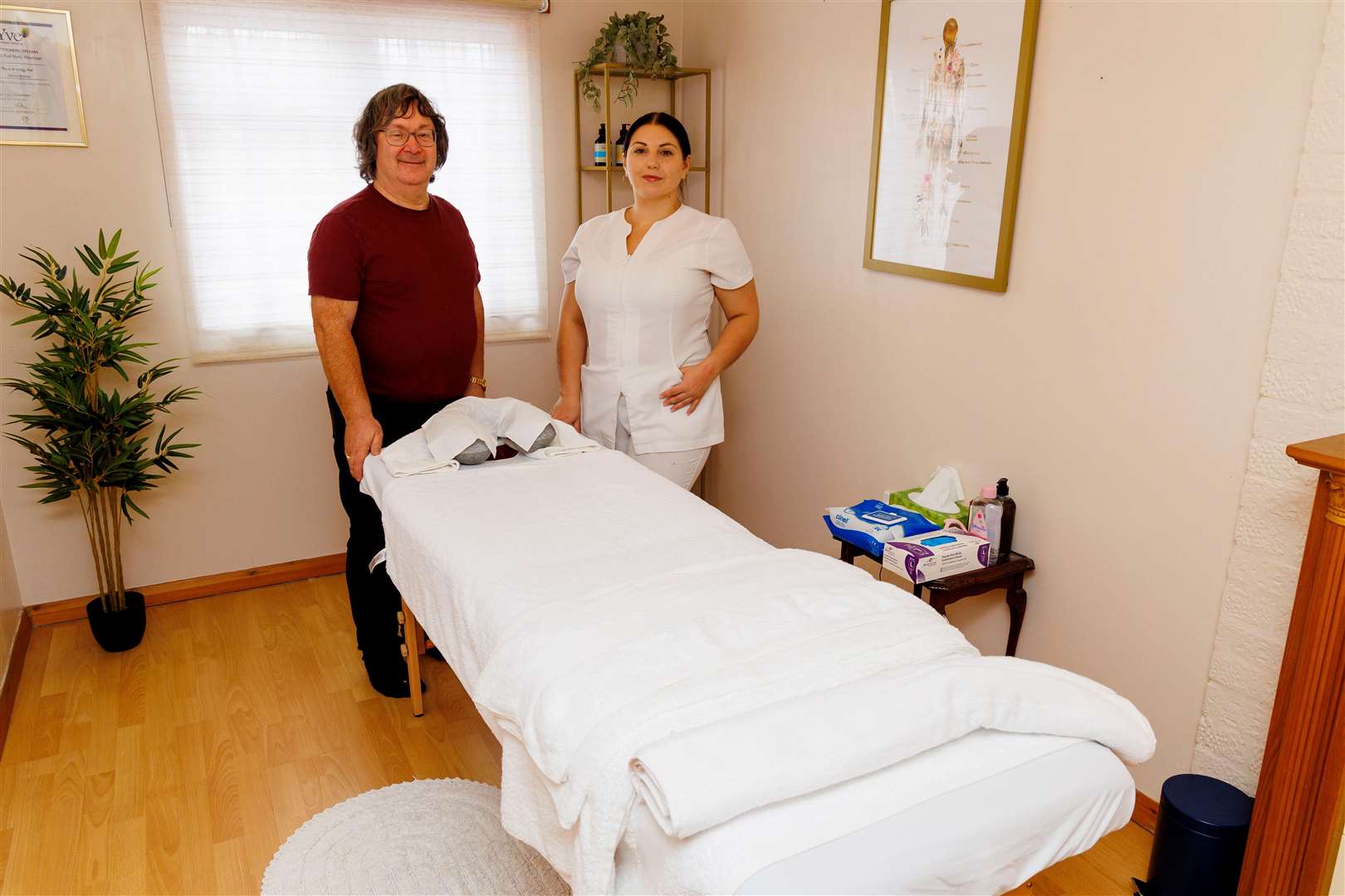 Hanna Bodnar has opened her massage business in Wortwell. Picture: Mark Bullimore
