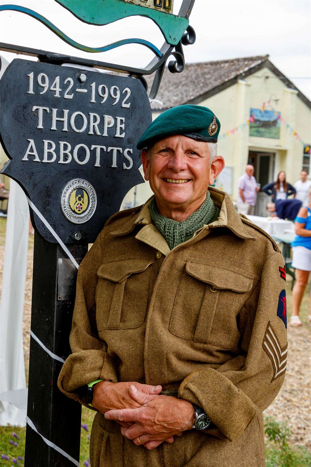 Based at Thorpe Abbotts, the 100th Bomb Group earned the nickname the “Bloody 100th” due to their high casualty rate.