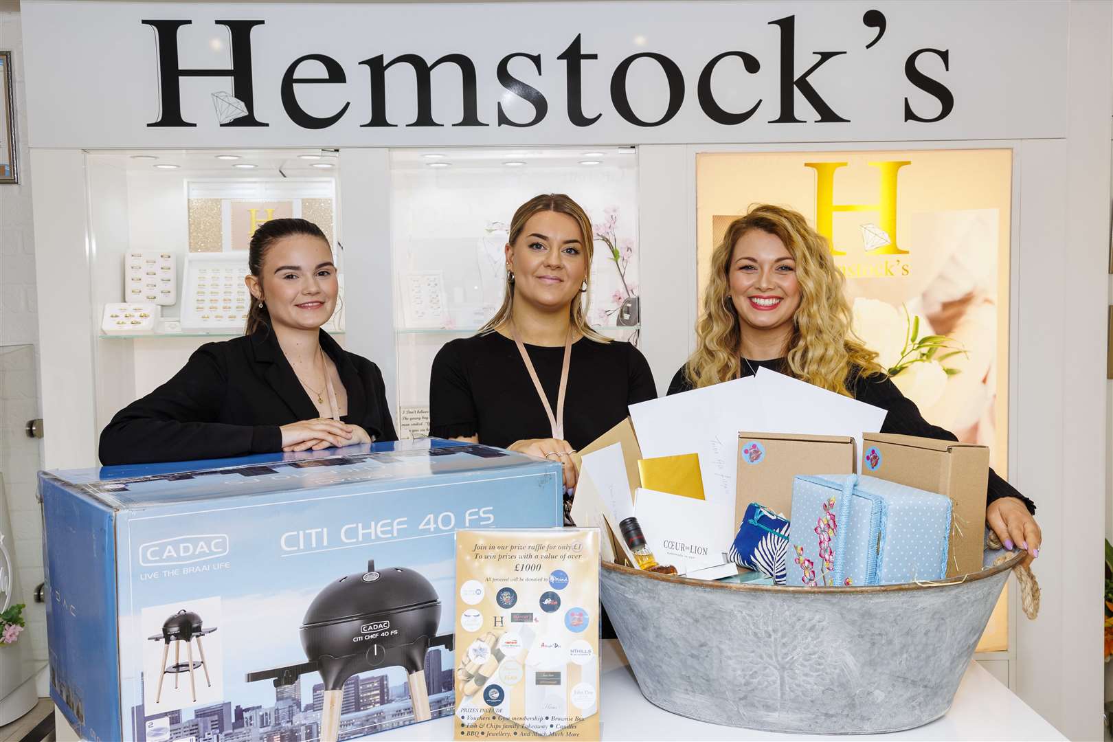 Ellen Stearman, Molly Aldous and Lauren Collins. Picture: Mark Bullimore