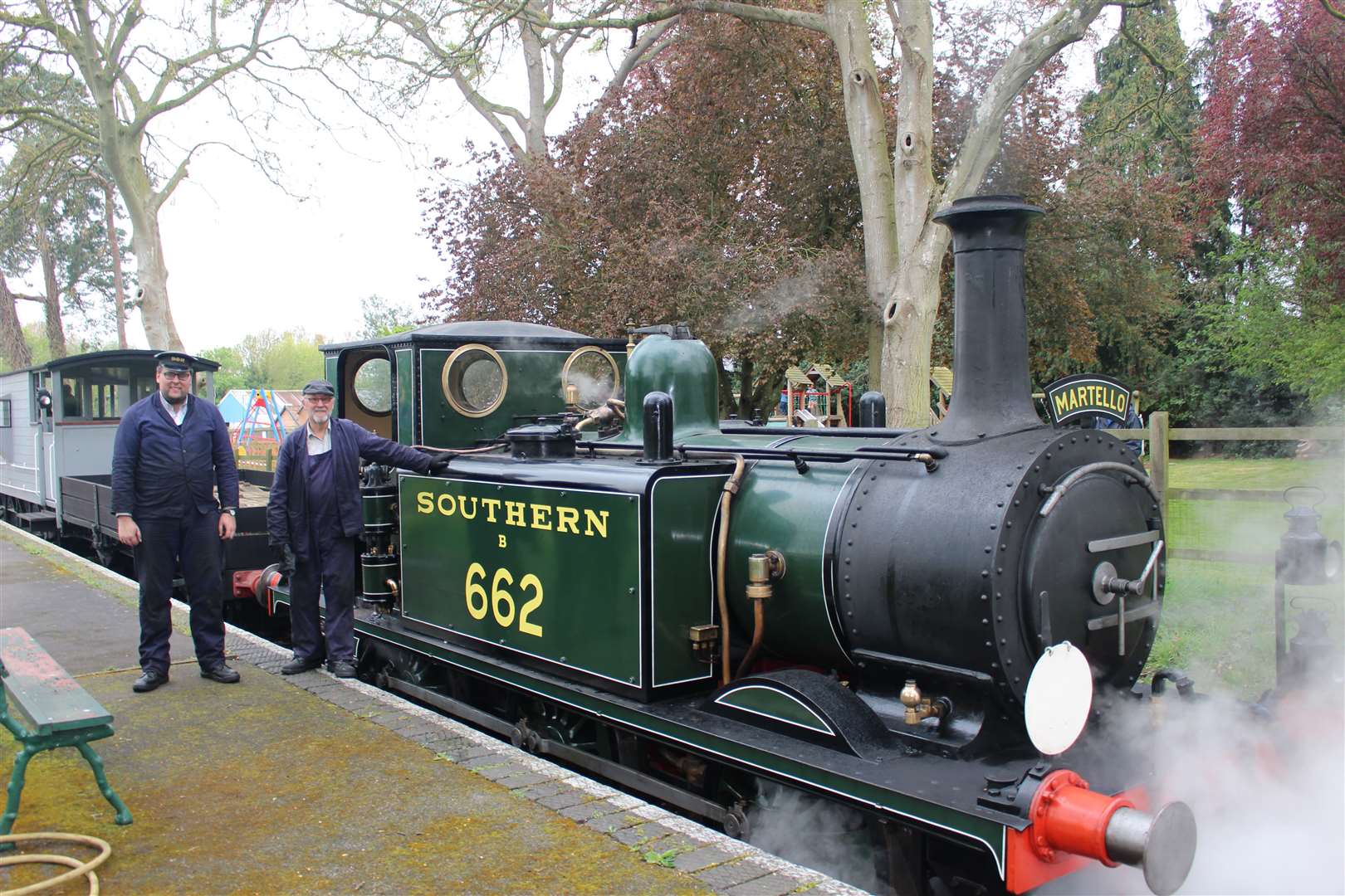 Bressingham's Martello engine is celebrating its 150th anniversary this year. Picture submitted