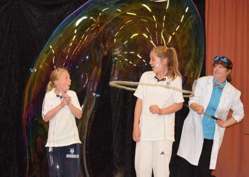 Pupils at Framlingham College's prep school enjoy an exciting science week.